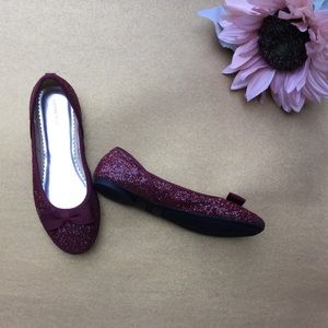 Lands’ End Plum Shoes